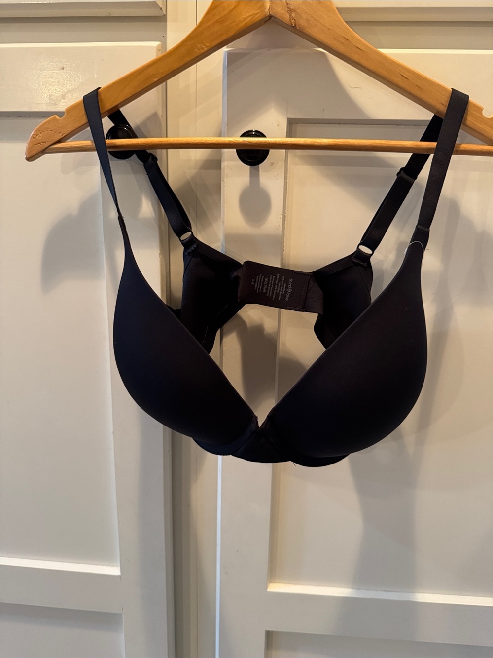 ThirdLove Smooth Black Everyday T-Shirt Bra